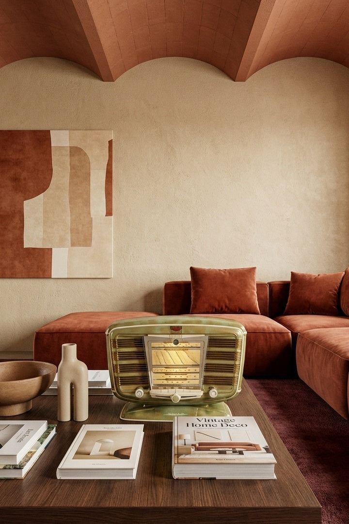 Radio Bluetooth SNR Vintage de 1950