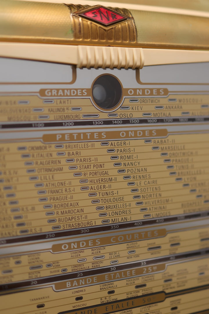 Radio Bluetooth SNR Vintage de 1950