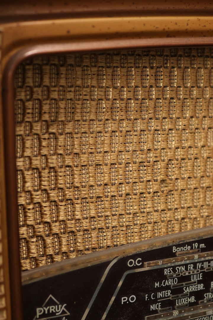 Radio Bluetooth Pyrus Vintage de 1954
