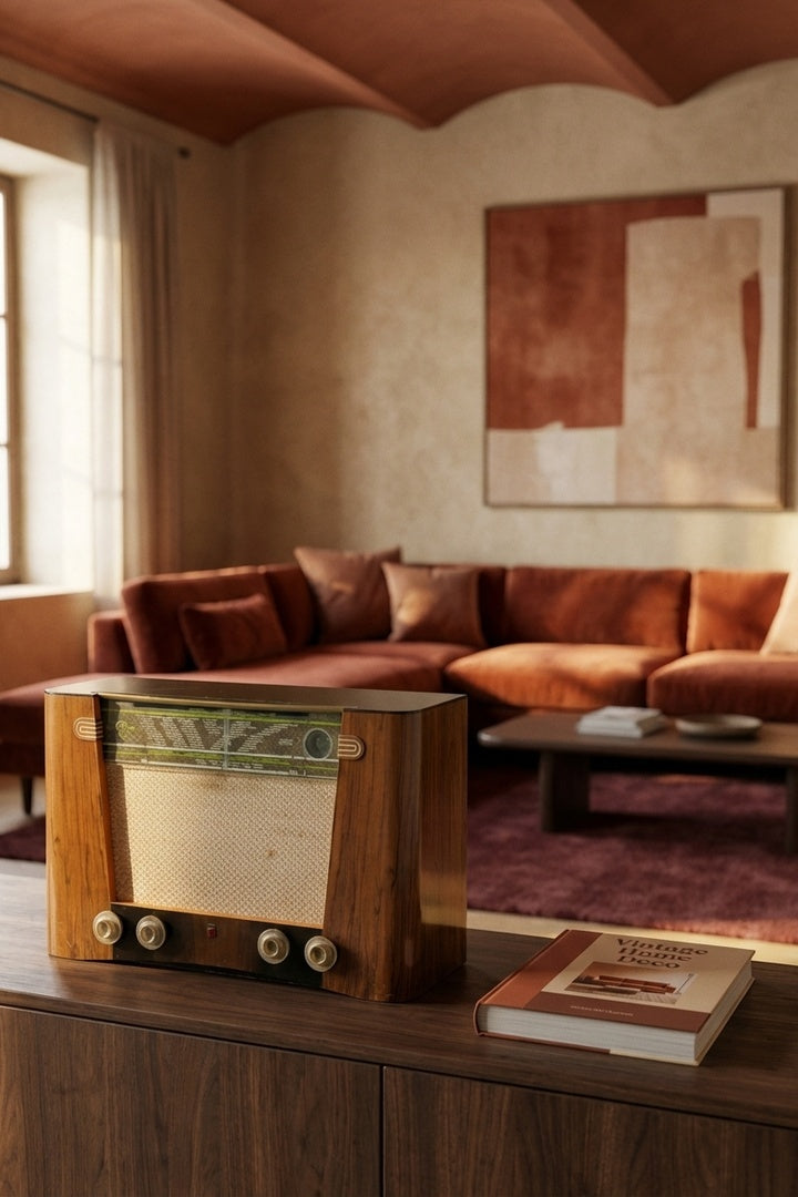 Radio Bluetooth Philips Vintage de 1950