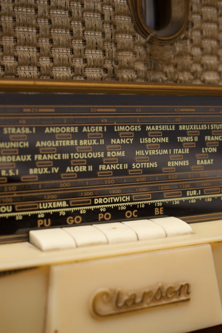 Radio Bluetooth Clarson Vintage de 1958