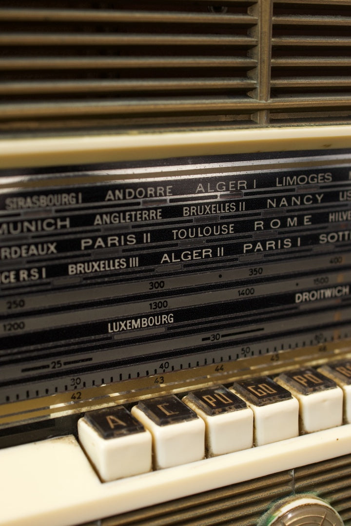 Radio Bluetooth Visseaux Vintage de 1957