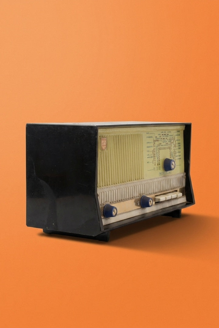 Bluetooth-Transistorradio Philips Vintage von 1960