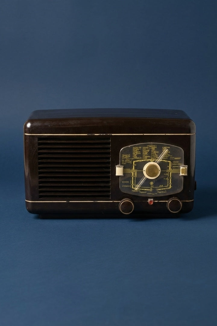 Vintage Philips Bluetooth-Radio von 1948
