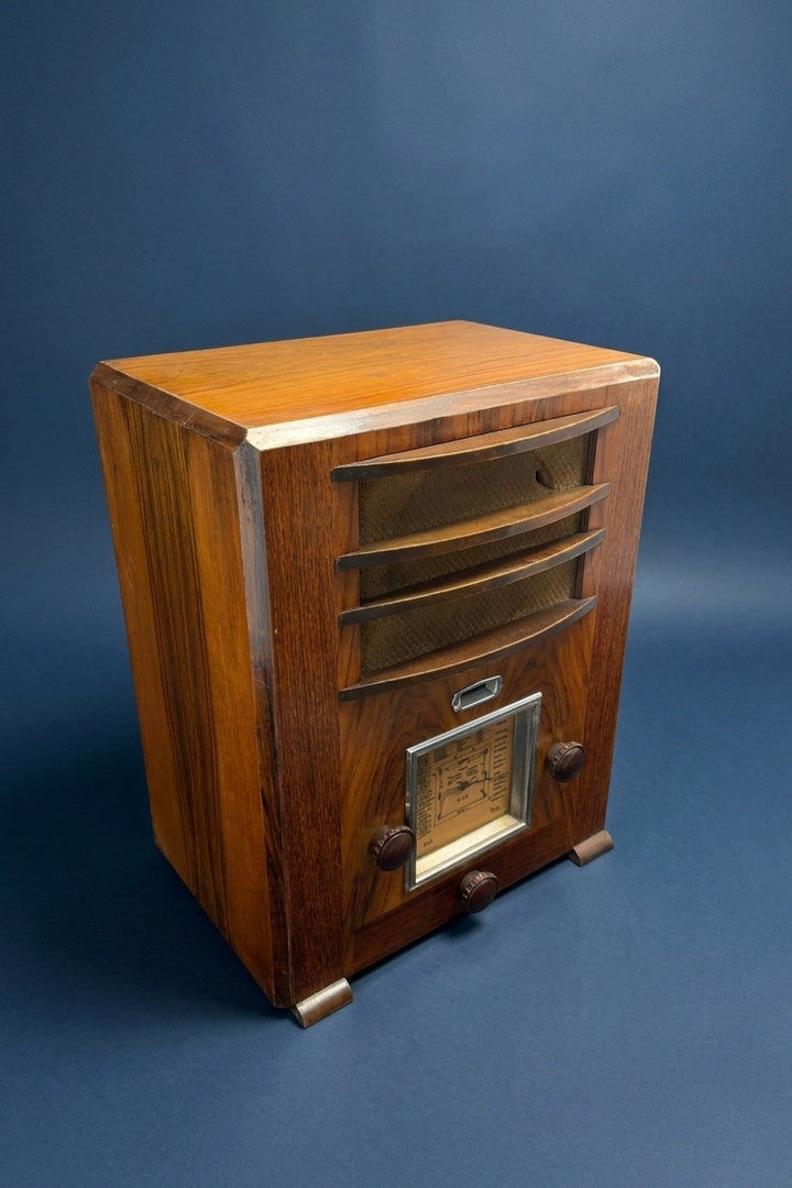 Radio Bluetooth Artisanale Vintage de 1935 - modernisation Bluetooth A.bsolument