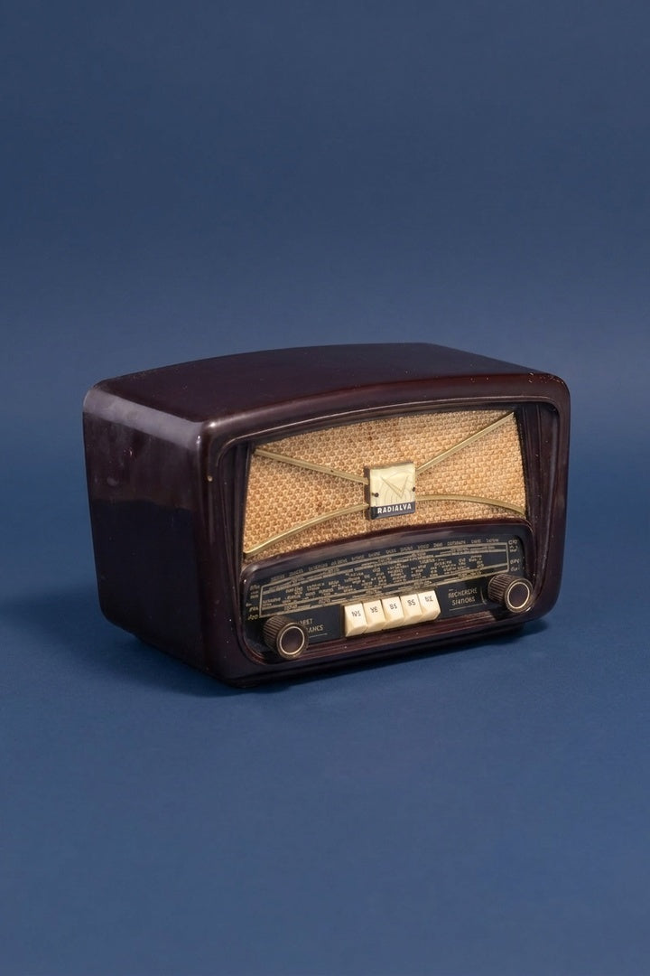 Radio Bluetooth Radialva Vintage de 1956 - modernisation Bluetooth A.bsolument