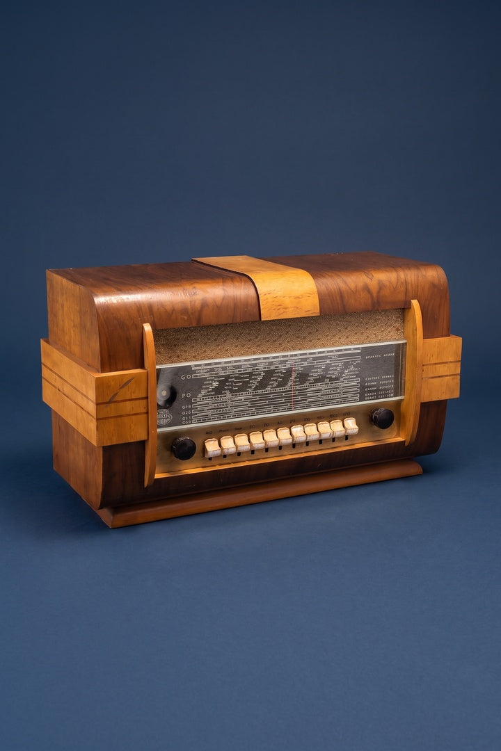 Radio Bluetooth Cristal Grandin Vintage de 1951 - modernisation Bluetooth A.bsolument