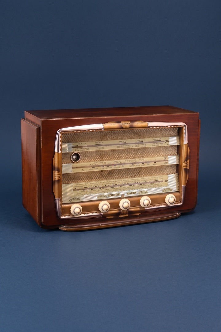 Radio Bluetooth Sonneclair Vintage de 1953 - modernisation Bluetooth A.bsolument