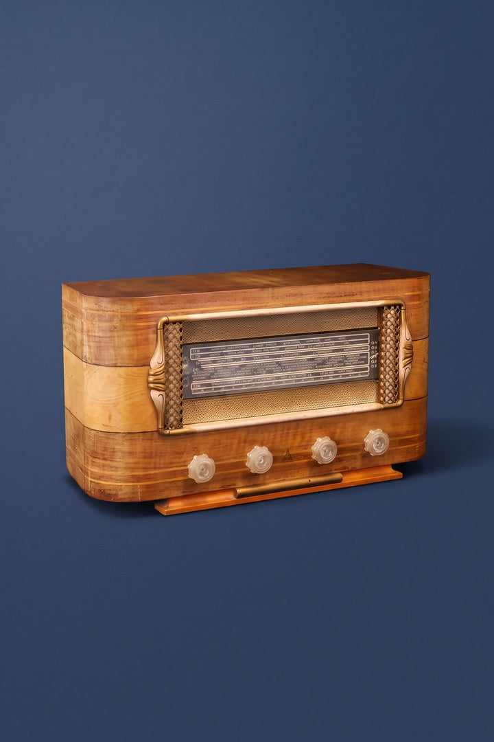 Radio Bluetooth Familial Radio Vintage de 1952 - modernisation Bluetooth A.bsolument