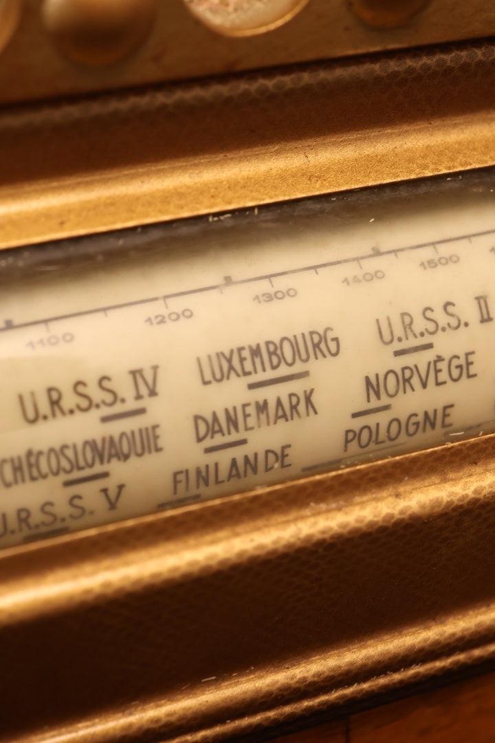 Radio Bluetooth Ducretet-Thomson Vintage de 1952 - photo 4