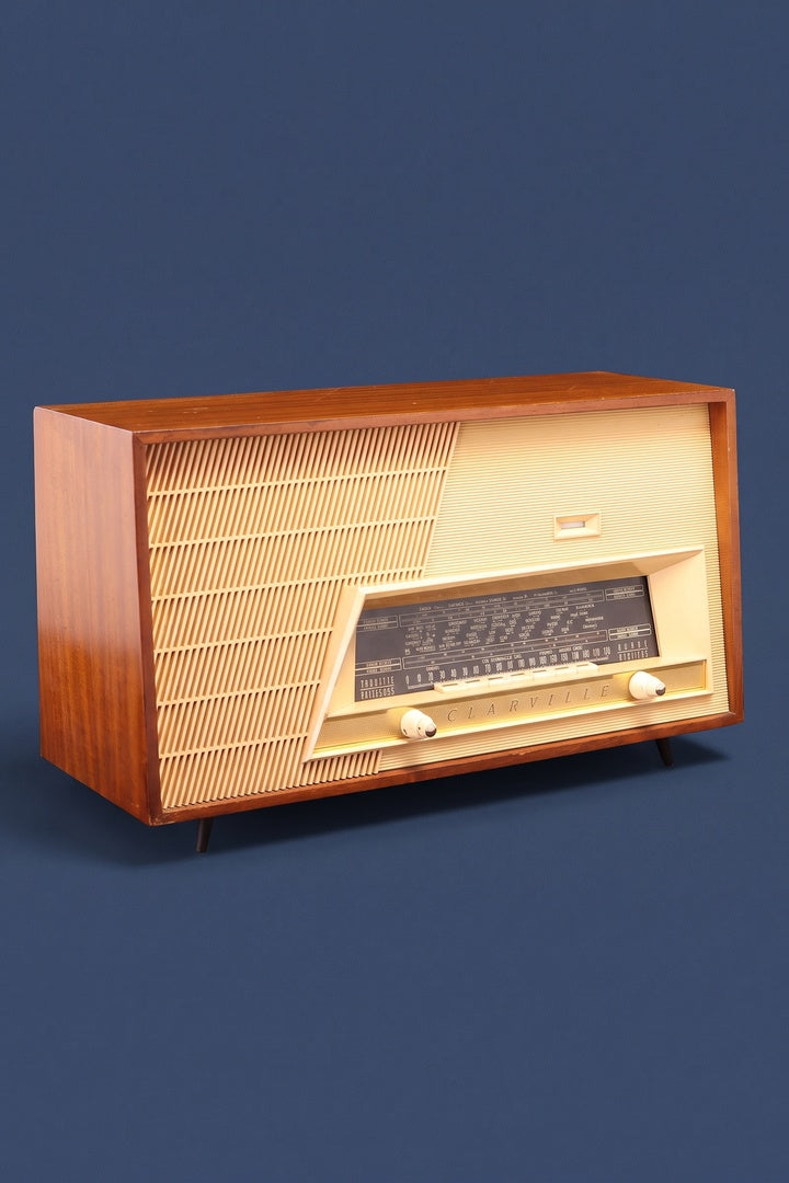 Radio Bluetooth Clarville Vintage de 1961 - modernisation Bluetooth A.bsolument