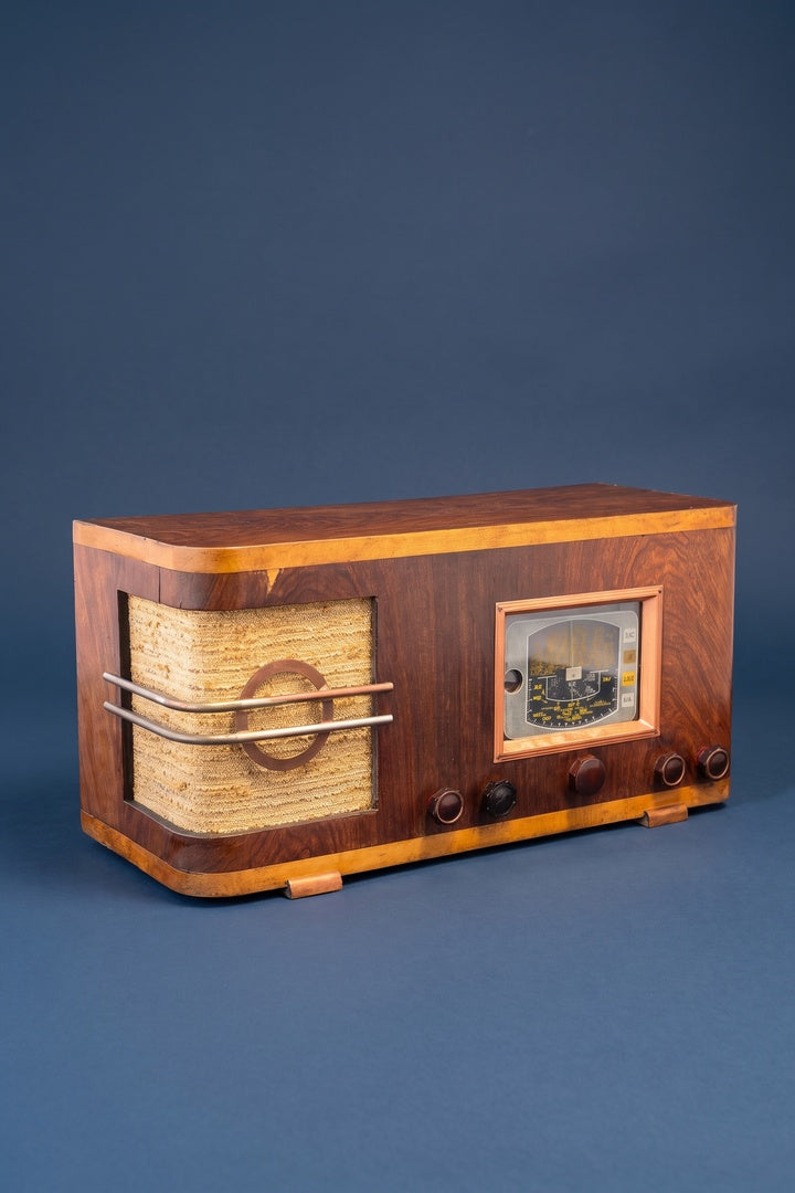 Radio Bluetooth Artisanale Vintage de 1940 - modernisation Bluetooth A.bsolument