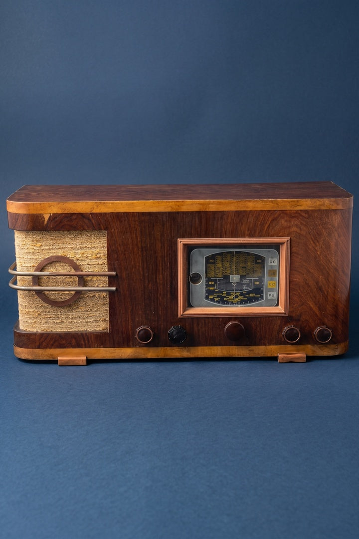 Radio Bluetooth Artisanale Vintage de 1940 - photo 2