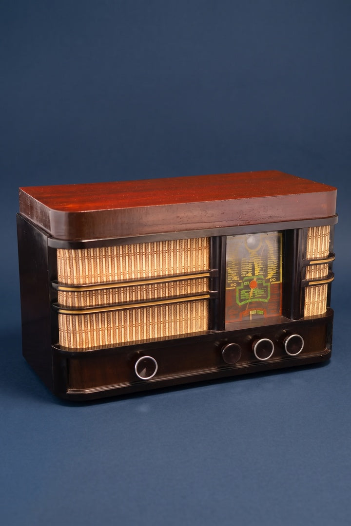 Radio Bluetooth Artisanale Vintage de 1955 - modernisation Bluetooth A.bsolument