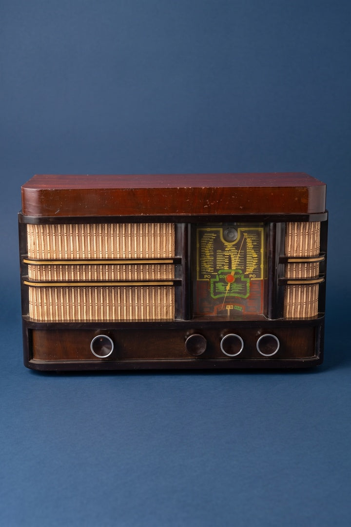 Radio Bluetooth Artisanale Vintage de 1955 - photo 2