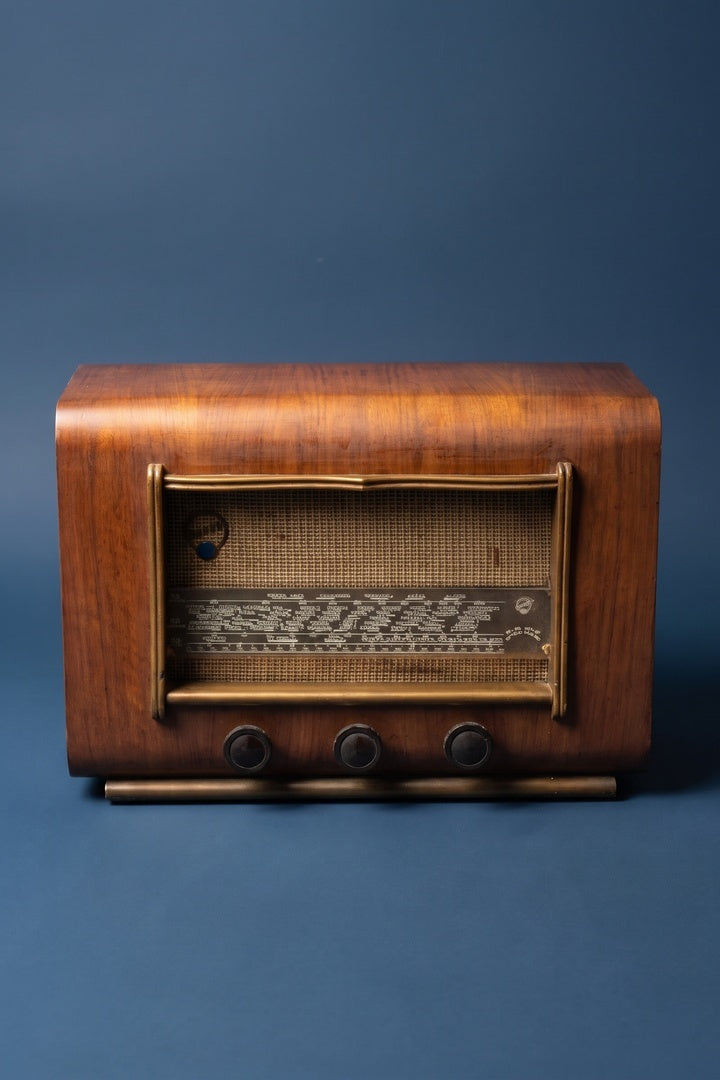 Radio Bluetooth Point Bleu Vintage de 1951 - photo 2