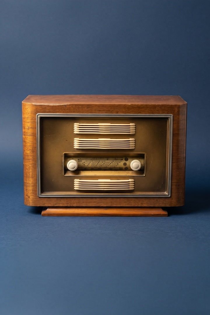 Radio Bluetooth Artisanale Vintage de 1949 - photo 2