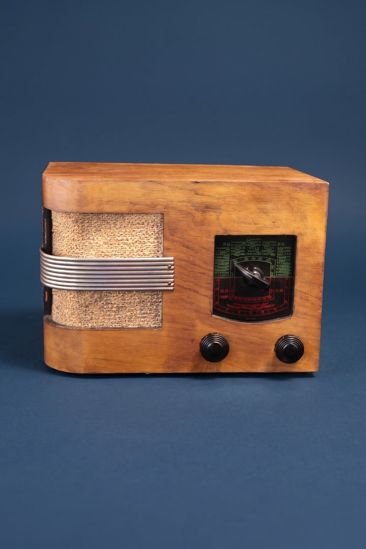 Radio Bluetooth Artisanale Vintage de 1950 - photo 2