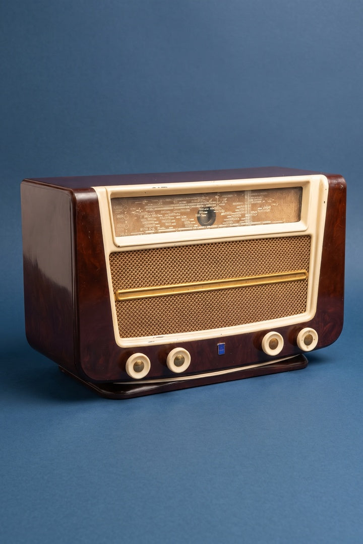 Radio Bluetooth Radiola Vintage de 1950 - modernisation Bluetooth A.bsolument