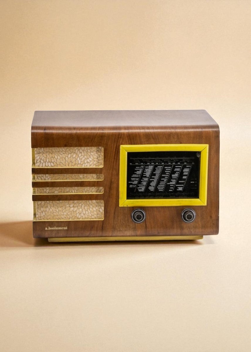 Radio Bluetooth Artisanale Vintage 40's - radio - vintage - bluetooth - tsf - absolument - dab - modernisation - retrofit