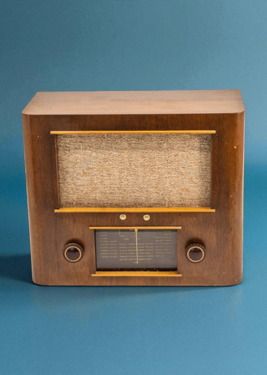 Radio Bluetooth Artisanale Vintage 40’S - radio - vintage - bluetooth - tsf - absolument - dab - modernisation - retrofit