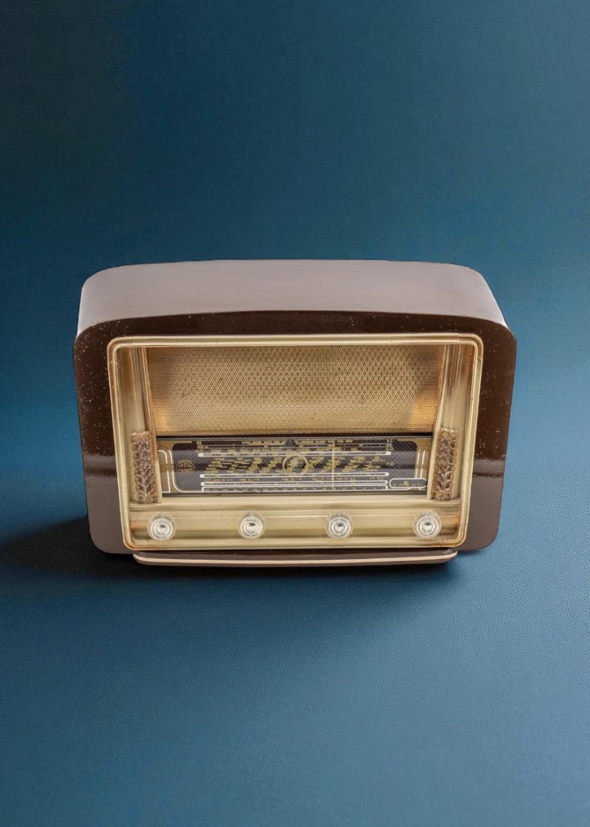 Radio Bluetooth Cristal Grandin Vintage 50โS - radio - vintage - bluetooth - tsf - absolument - dab - modernisation - retrofit