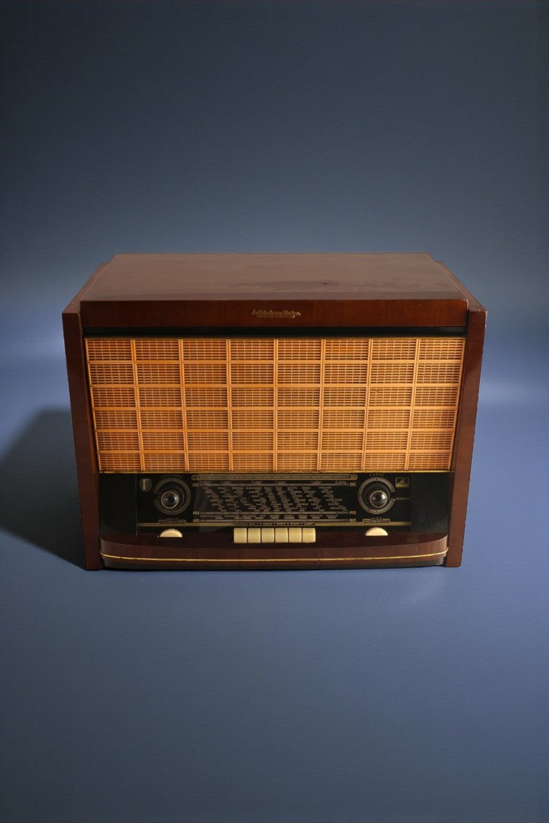Radio Bluetooth La voix de son Maître Vintage 50’S - radio - vintage - bluetooth - tsf - absolument - dab - modernisation - retrofit