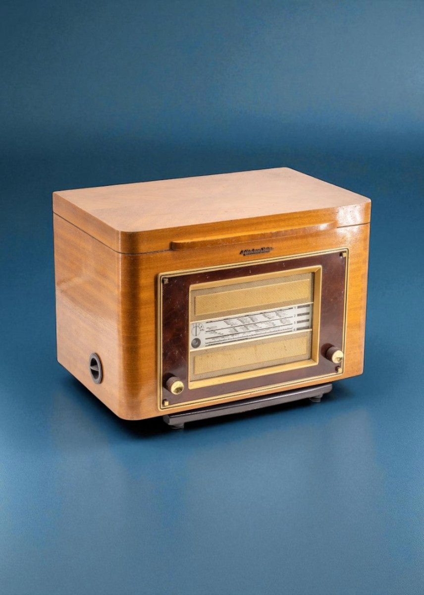 Radio Bluetooth La Voix de Son Maître Vintage 50’S - radio - vintage - bluetooth - tsf - absolument - dab - modernisation - retrofit