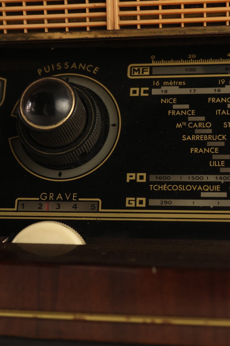 Radio Bluetooth La voix de son Maître Vintage 50’S - radio - vintage - bluetooth - tsf - absolument - dab - modernisation - retrofit