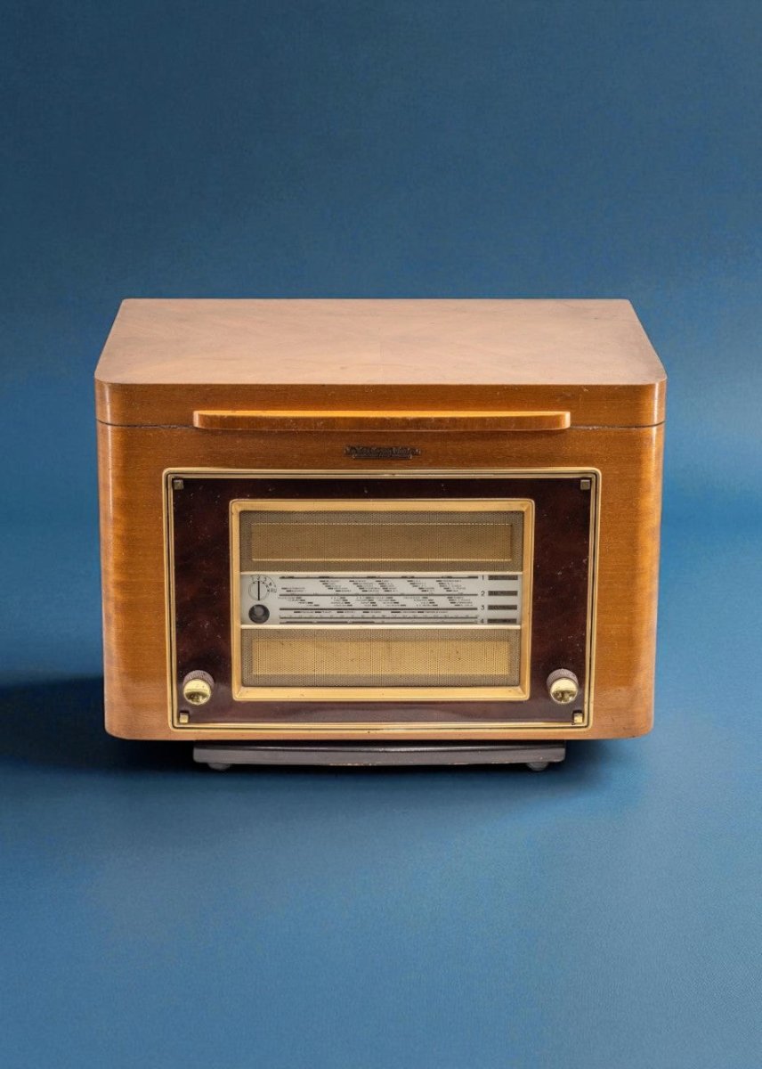 Radio Bluetooth La Voix de Son Maître Vintage 50’S - radio - vintage - bluetooth - tsf - absolument - dab - modernisation - retrofit
