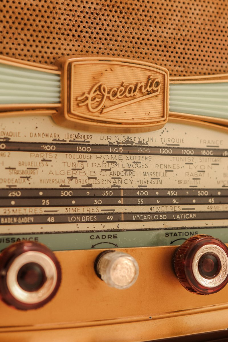 Radio Bluetooth Océanic Vintage 50's - radio - vintage - bluetooth - tsf - absolument - dab - modernisation - retrofit