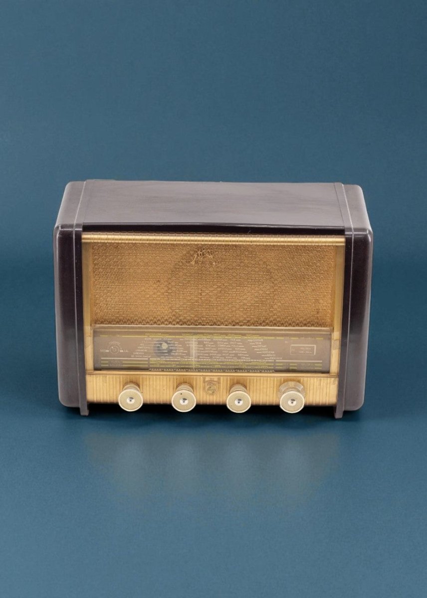 Radio Bluetooth Philips Vintage 50โS - radio - vintage - bluetooth - tsf - absolument - dab - modernisation - retrofit