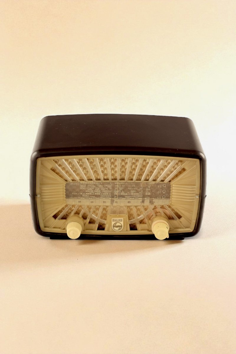 Radio Bluetooth Philips Vintage 50's - radio - vintage - bluetooth - tsf - absolument - dab - modernisation - retrofit