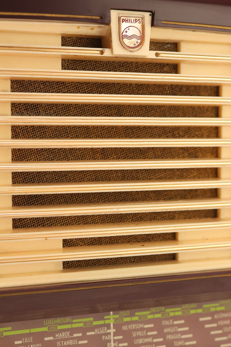 Radio Bluetooth Philips Vintage 50’S - radio - vintage - bluetooth - tsf - absolument - dab - modernisation - retrofit