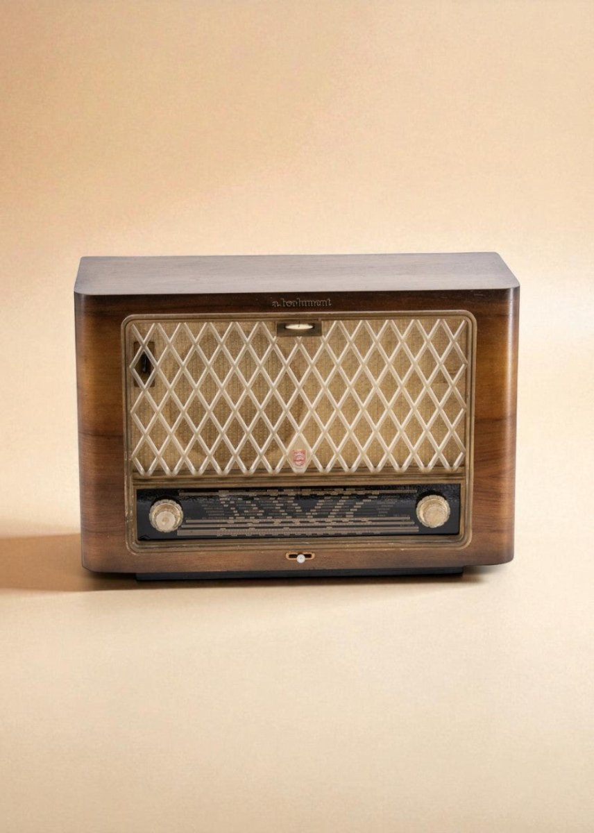 Radio Bluetooth Philips Vintage 60'S - radio - vintage - bluetooth - tsf - absolutely - dab - modernisation - retrofit