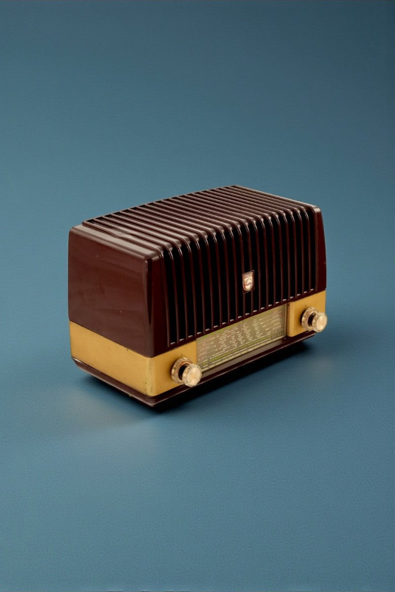 Radio Bluetooth Philips Vintage 60’s - radio - vintage - bluetooth - tsf - absolument - dab - modernisation - retrofit