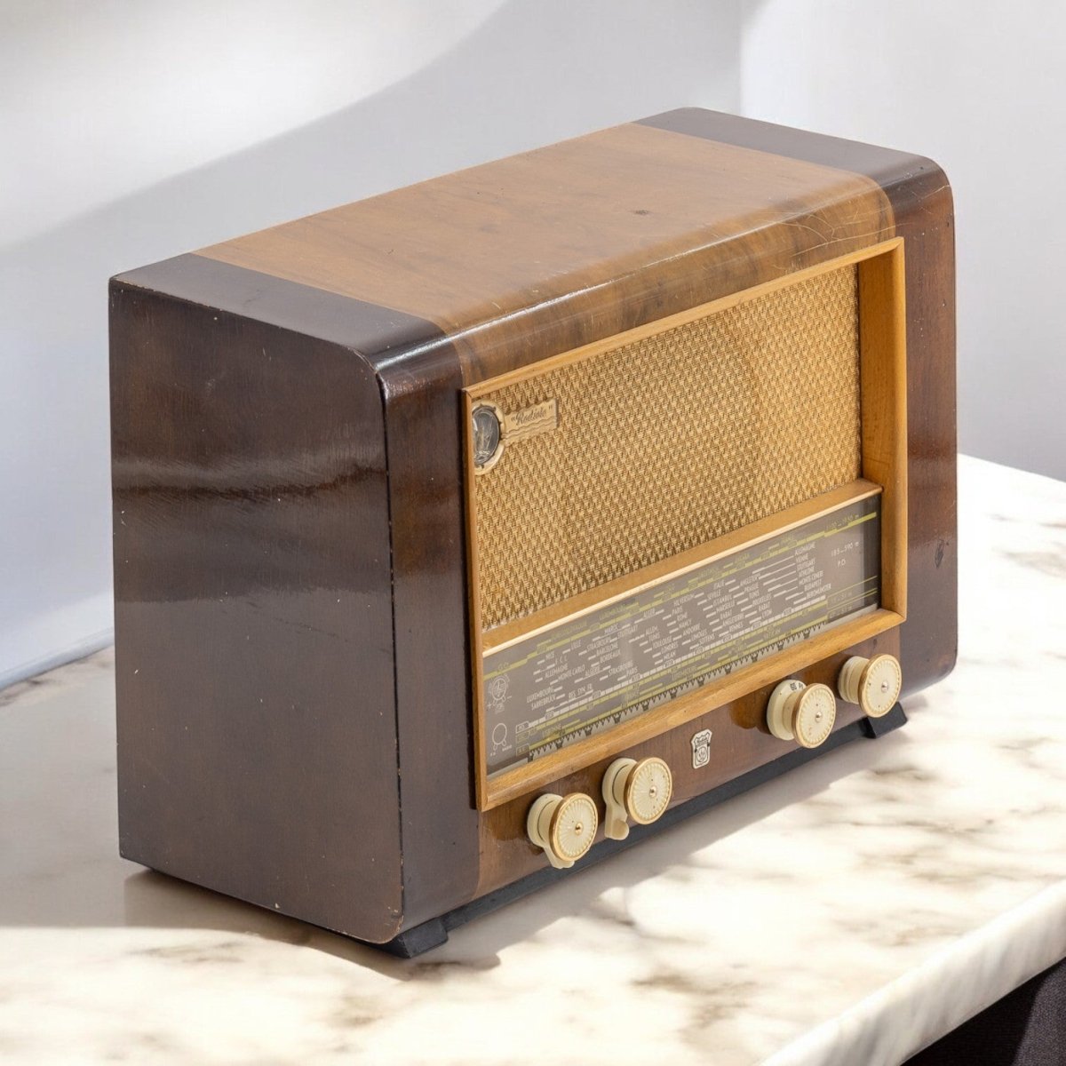 Radio Bluetooth Radiola Vintage 50’S - enceinte - connectée - design - haut - de - gamme - vintage - prodige - radio