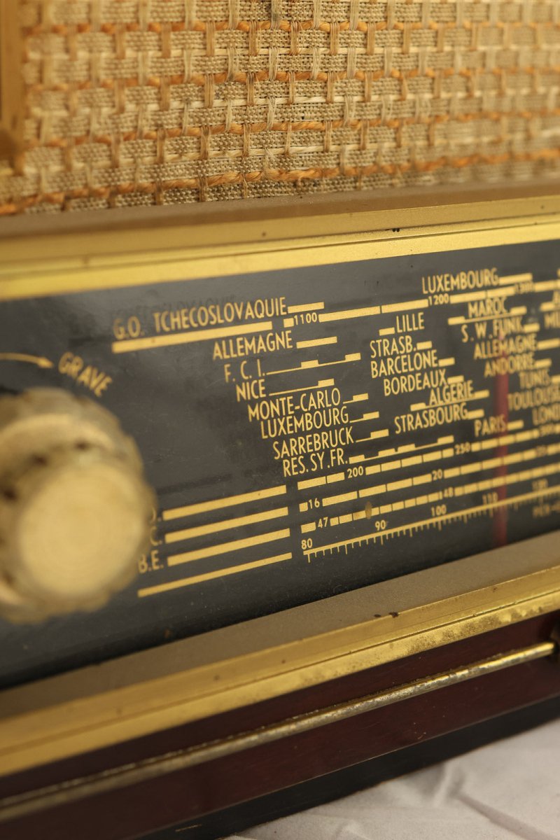Radio Bluetooth Radiola Vintage 50’S - radio - vintage - bluetooth - tsf - absolument - dab - modernisation - retrofit