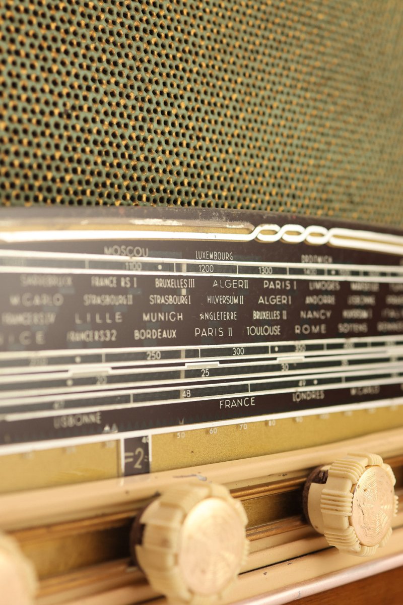 Radio Bluetooth Teraphon Vintage 50’S - radio - vintage - bluetooth - tsf - absolument - dab - modernisation - retrofit