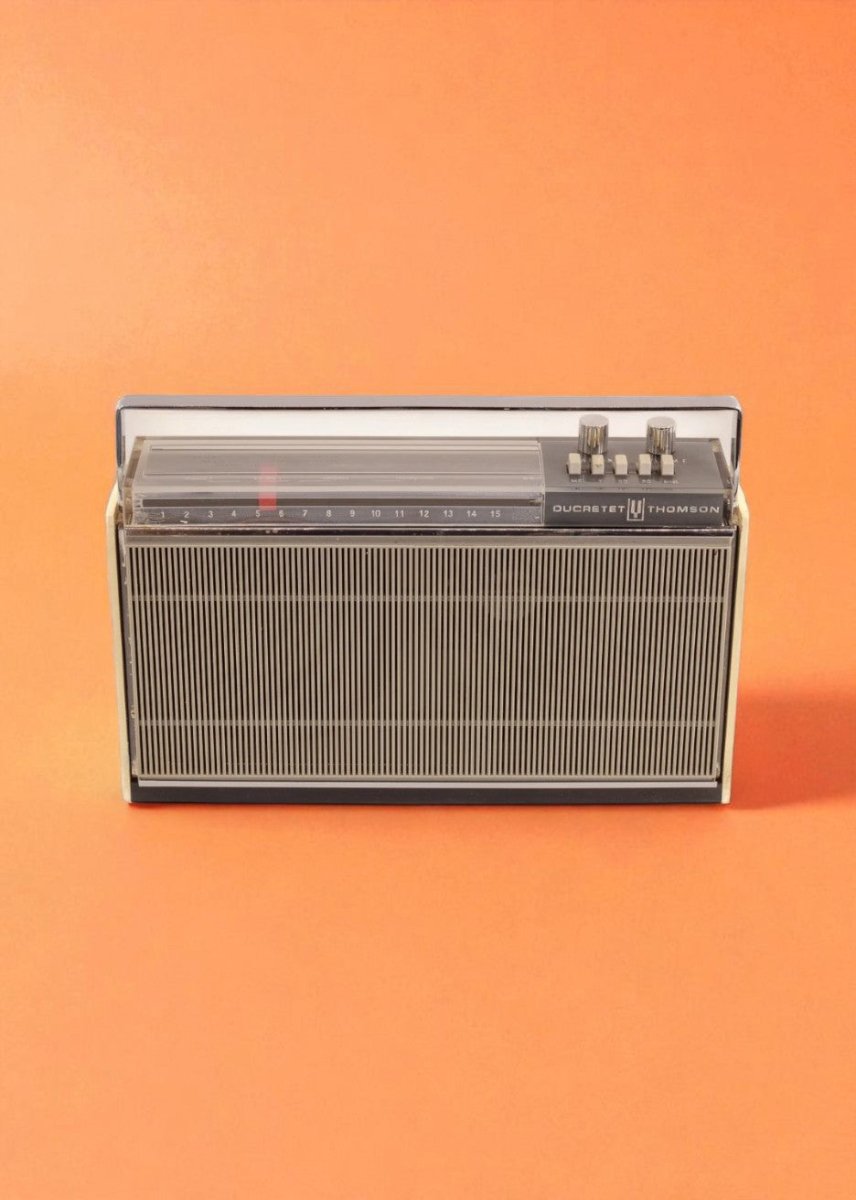Transistor Bluetooth Ducretet Thomson Vintage 70’S - radio - vintage - bluetooth - tsf - absolument - dab - modernisation - retrofit