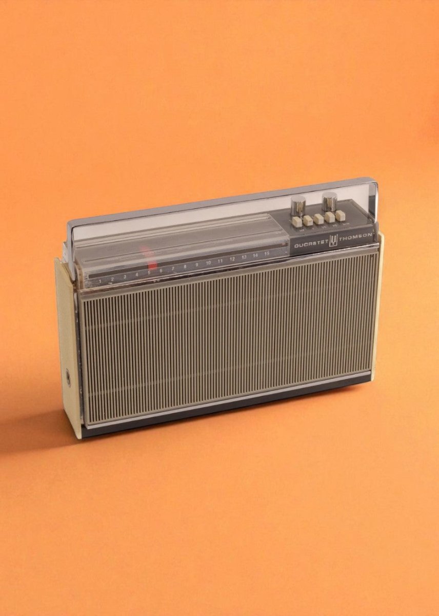 Transistor Bluetooth Ducretet Thomson Vintage 70’S - radio - vintage - bluetooth - tsf - absolument - dab - modernisation - retrofit