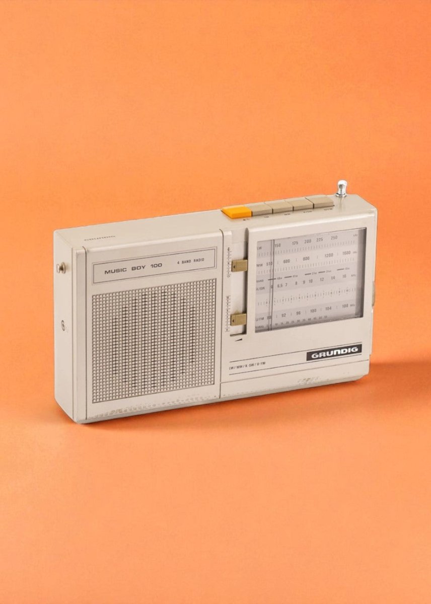 Transistor Bluetooth Grundig Vintage 70’S - radio - vintage - bluetooth - tsf - absolument - dab - modernisation - retrofit