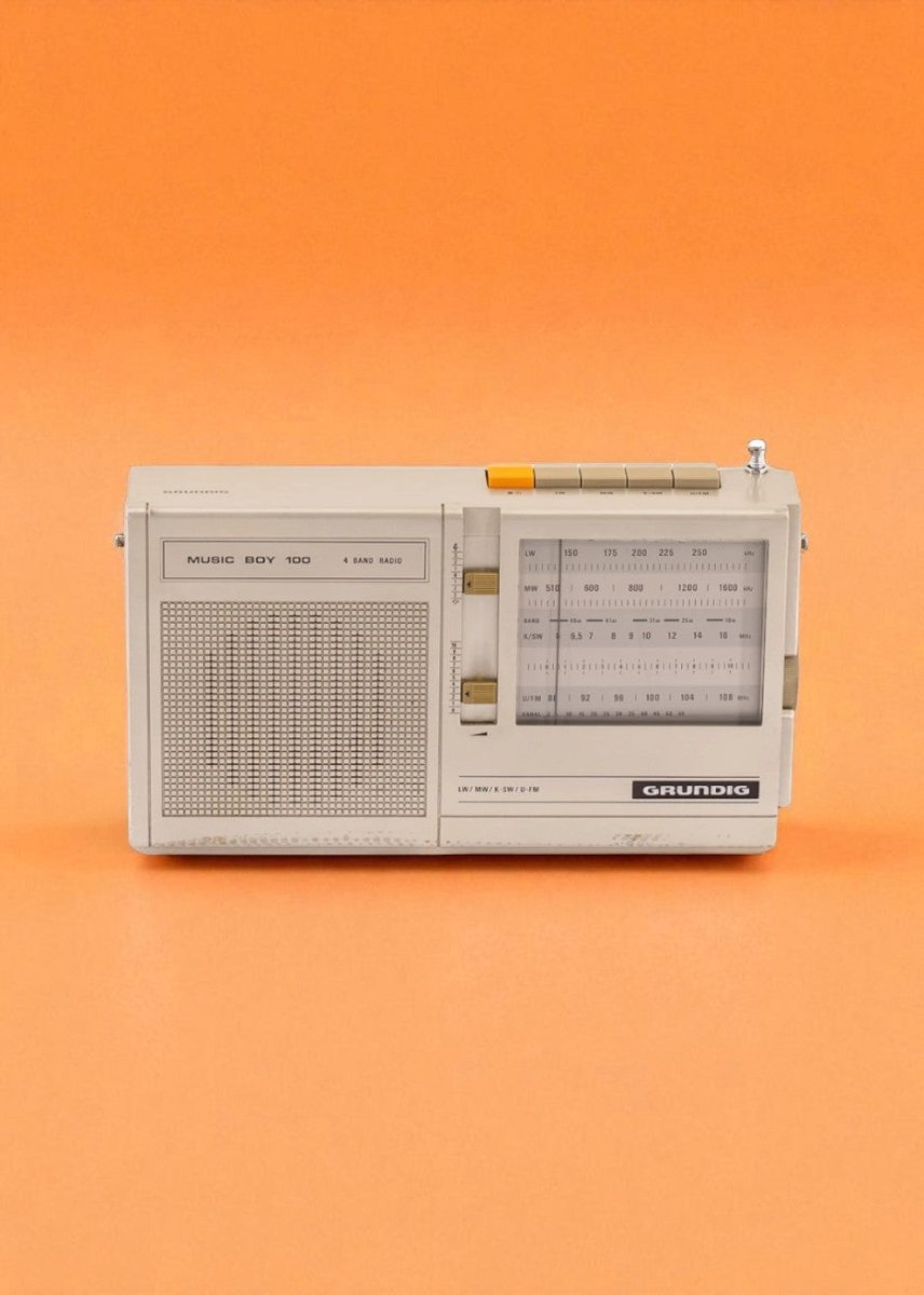 Transistor Bluetooth Grundig Vintage 70’S - radio - vintage - bluetooth - tsf - absolument - dab - modernisation - retrofit