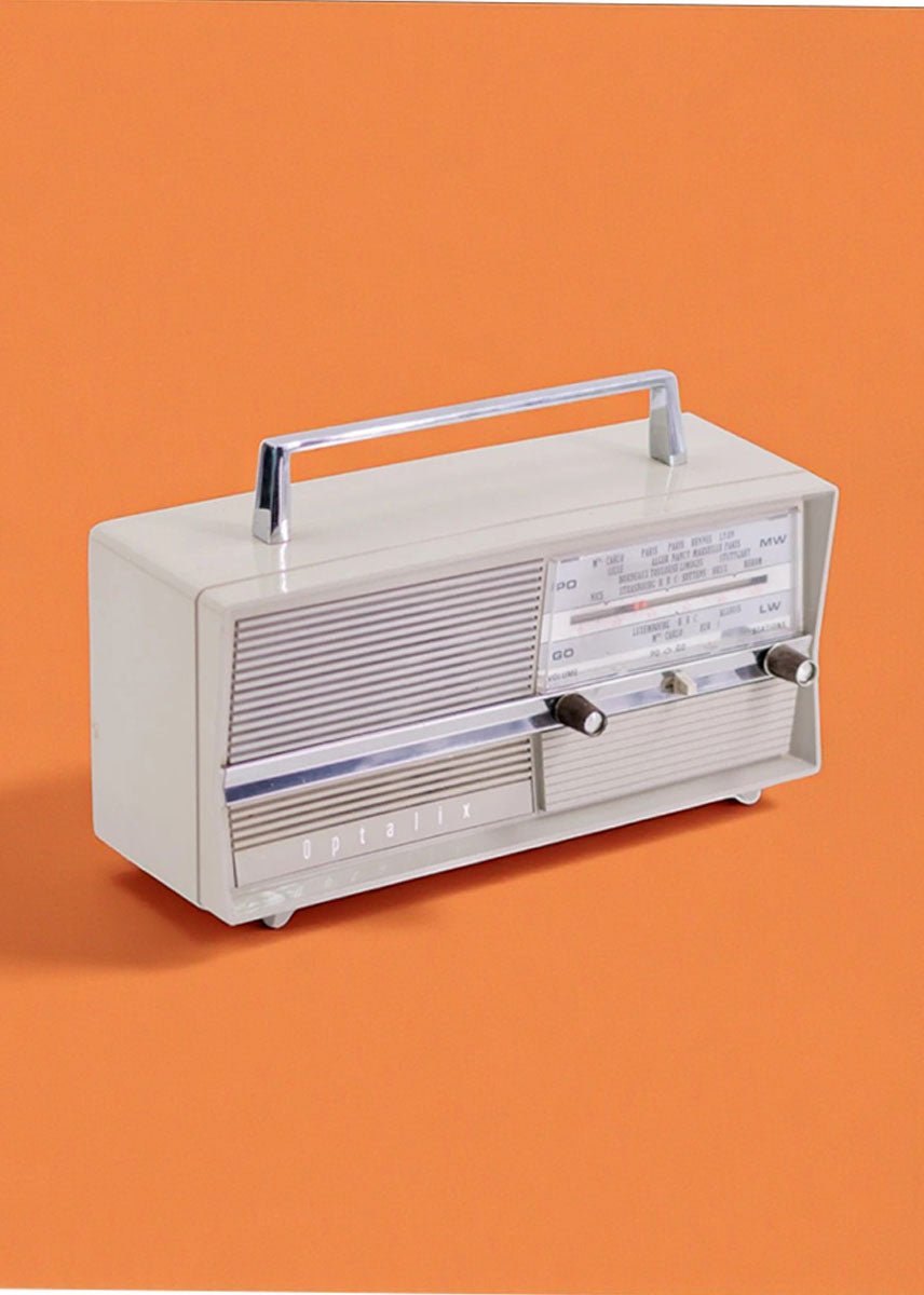 Transistor Bluetooth Optalix Vintage 70’S - radio - vintage - bluetooth - tsf - absolument - dab - modernisation - retrofit