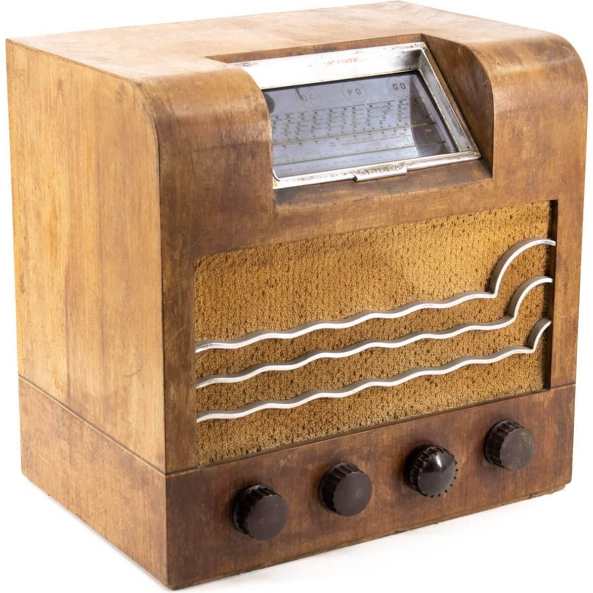 Radio Bluetooth Artisanale Vintage 30’S enceinte connectée française haut de gamme prodige radio vintage