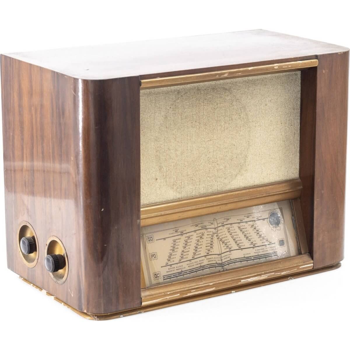 Radio Bluetooth Artisanale Vintage 50’S enceinte connectée française haut de gamme prodige radio vintage