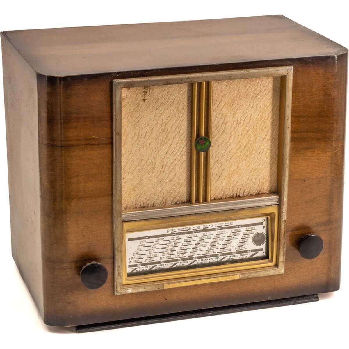 Radio Bluetooth Cora Vintage 40’S enceinte connectée française haut de gamme prodige radio vintage