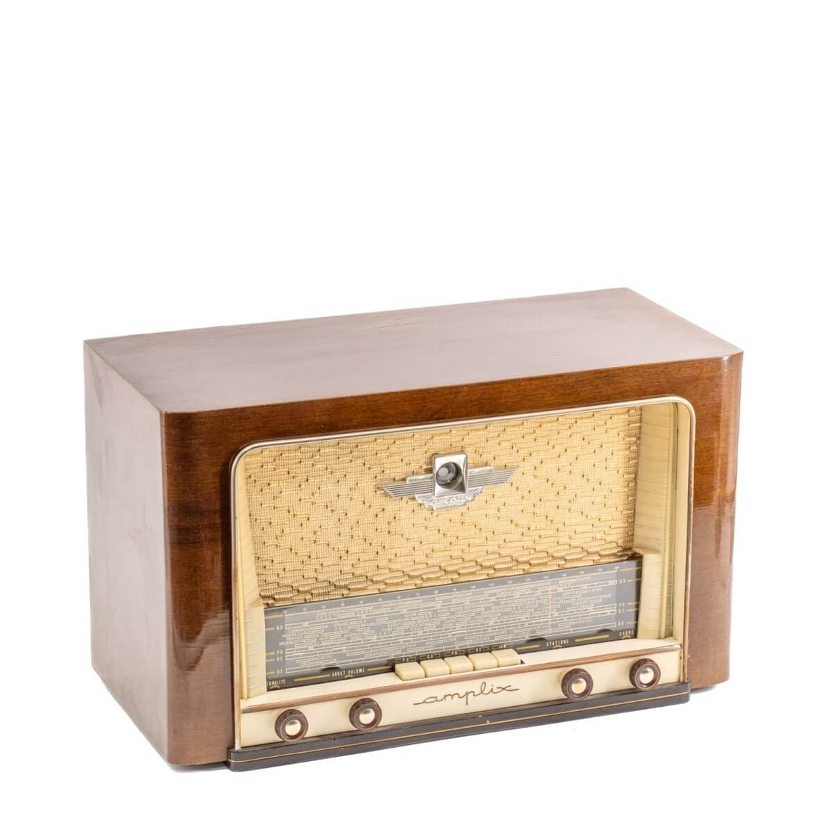 Radio Bluetooth Amplix Vintage 50’S enceinte connectée française haut de gamme prodige radio vintage