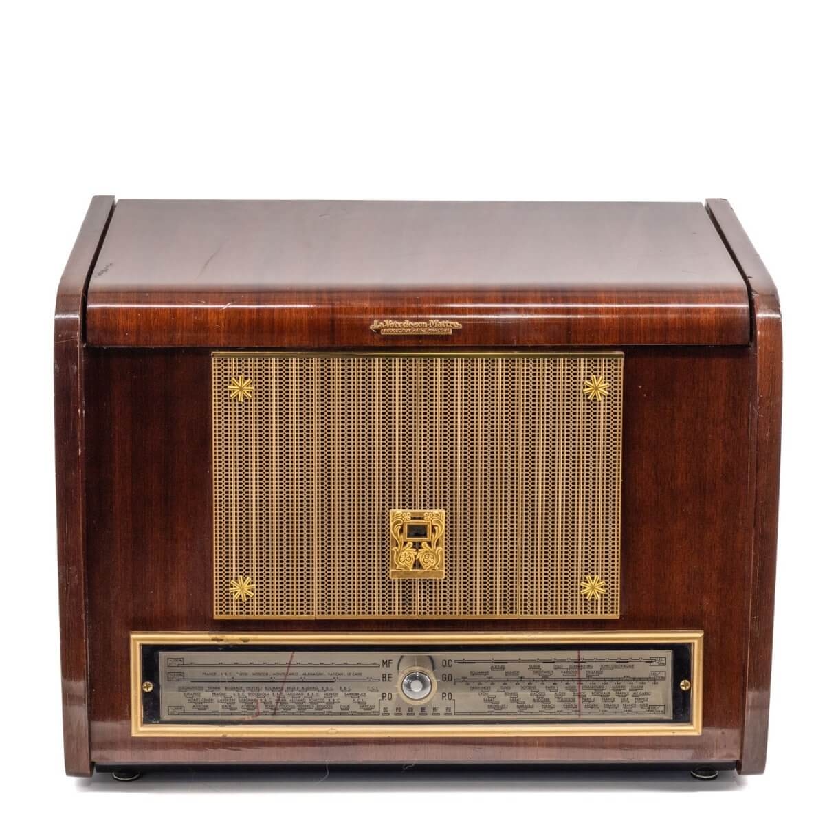 Radio Bluetooth La voix de son maître Vintage 50’S-A.bsolument-enceintes-et-radios-vintage-bluetooth