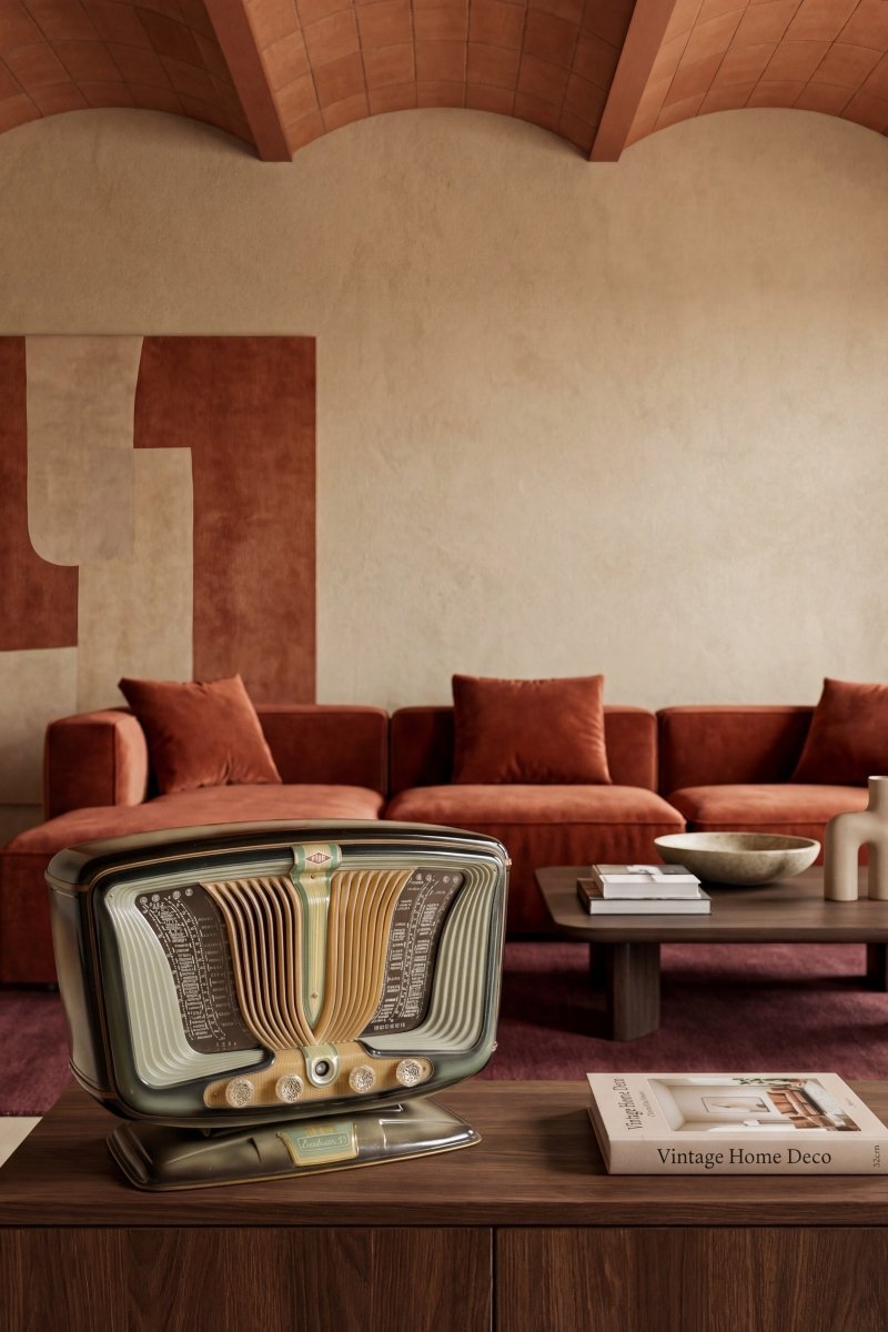 SNR EXCELSIOR 55 :  L'histoire du "Papillon"  L'icône du design radio français et sa renaissance en Bluetooth - A.bsolument - Radios Vintage Bluetooth | Fabrication française